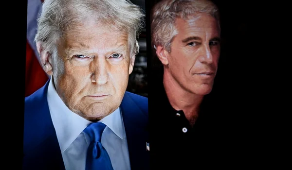 Donald trump jeffrey epstein foto shutterstock jpg