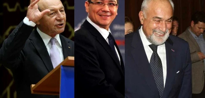 Băsescu, Ponta şi Vosganian, reclamaţi la Inspecţia Judiciară FOTO Colaj Adevărul