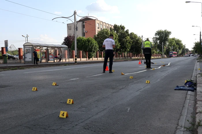 Şoferul circula cu peste 80 km/oră în momentul accidentului. Foto: Bihoreanul