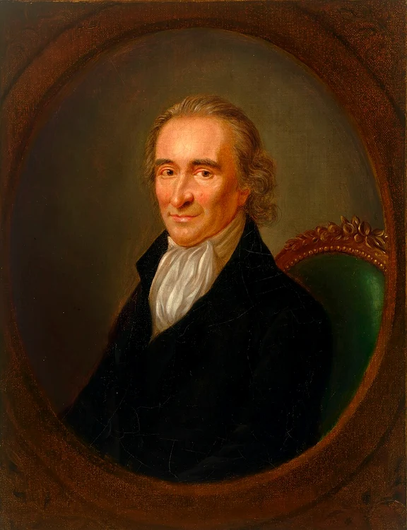 Thomas Paine (© National Portrait Gallery / Wikimedia Commons)