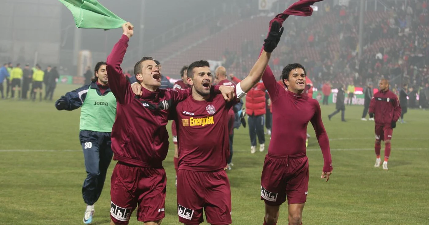 CFR Cluj a rămas pe locul doi, în spatele lui Dinamo