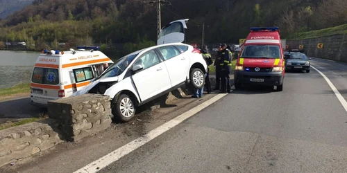 Accident pe Valea Oltului DN 7 - E 81 la Proieni - Vâlcea victime două israelience Foto Adevărul