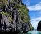 Anca Țurcașiu și iubitul ei, Călin Șerban, pe canoe în Palawan. FOTO: Instagram