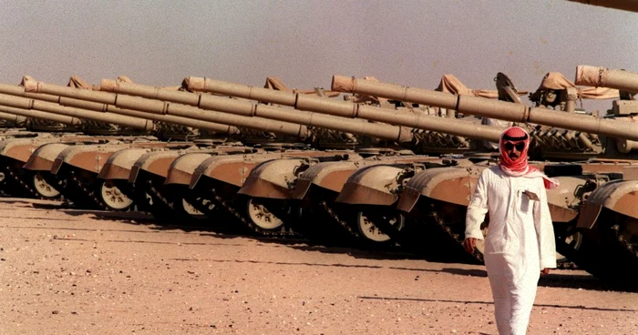 Valorea importurilor de armament defensiv realizate de Arabia Saudită a crescut cu 54% anul trecut