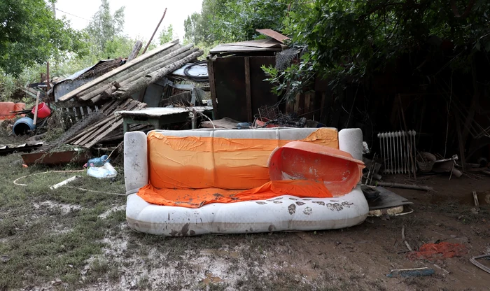 Mii de oameni au rămas fără case FOTO: CJ Galați