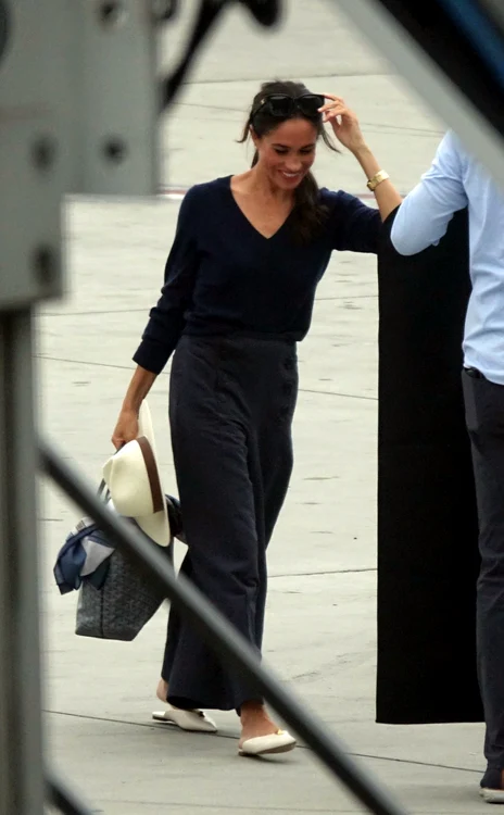 Meghan Markle pe aeroport, Profimedia jpg