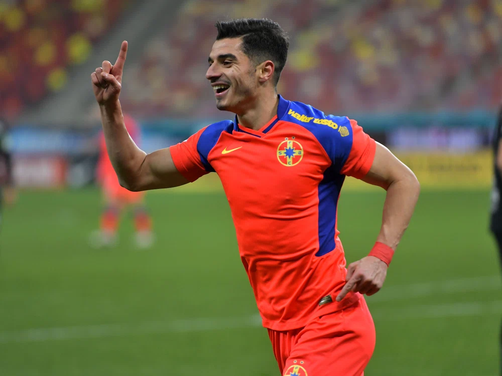 Valentin Gheorghe a reușit o „dublă” pentru FCSB (Foto: sportpictures.eu)