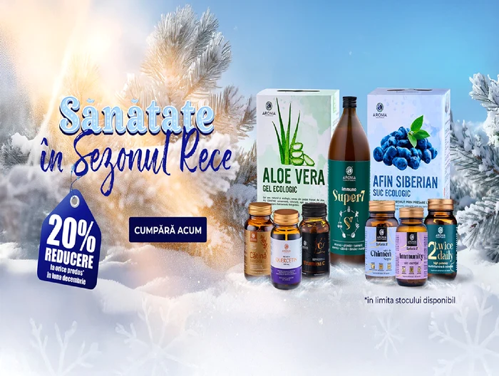 Sănătate în sezonul rece cu remedii naturale de la Aronia Charlottenburg Sursă Aronia Charlottenburg