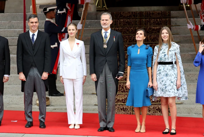 Prințesa Leonor a Spaniei la depunerea jurământului Letizia Felipe profimedia 0818336511 jpg