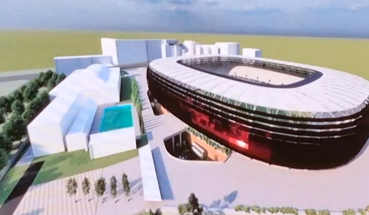 Macheta viitorului stadion Dinamo (FOTO: Facebook)