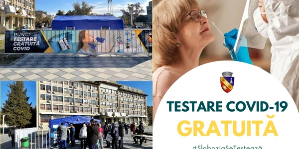 slobozia testare gratuita covid foto Facebook/PMC
