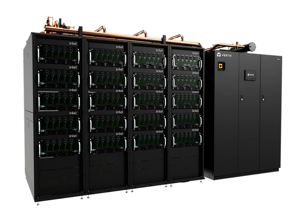 Sistem de racire cu lichid Vertiv.