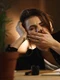 woman yawning office jpg