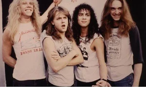 Aşa arătau băieţii răi de la Metallica în tinereţe  jpeg