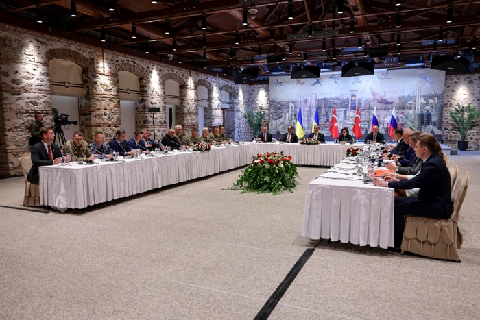 Delegațiile rusă și ucraineană, pentru prima dată față în față după trei ani FOTO PROFIMEDIA