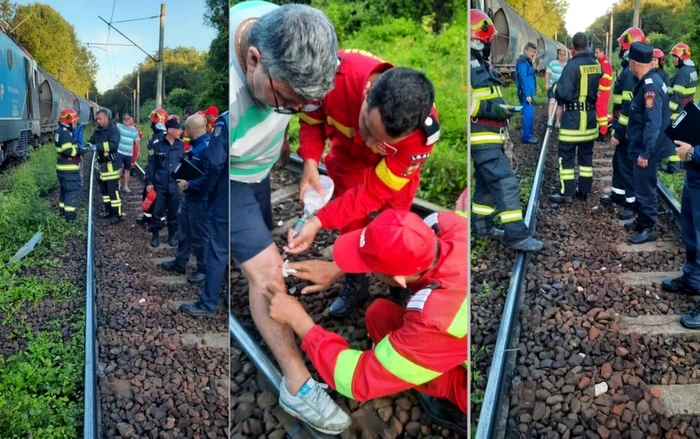 incendiu pe calea ferata hunedoara foto isu hunedoara