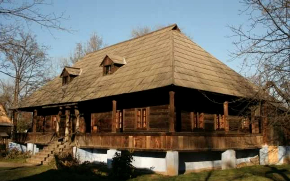 Casa din Şanţ datează din 1896 FOTO:muzeul-satului.ro