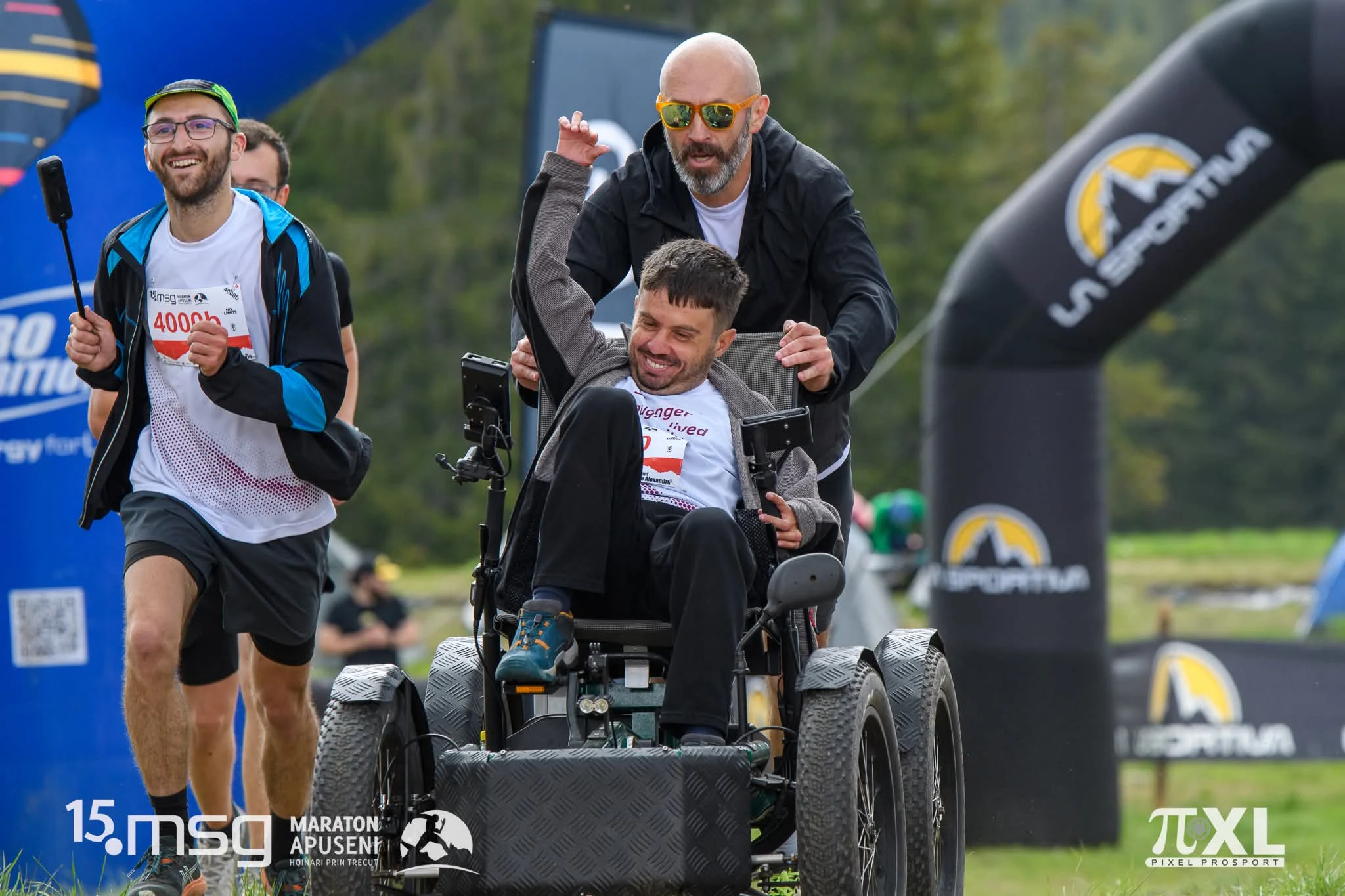 Premieră la cel mai longeviv maraton montan din România: cinci sportivi cu dizabilități au luat startul într-o probă competitivă