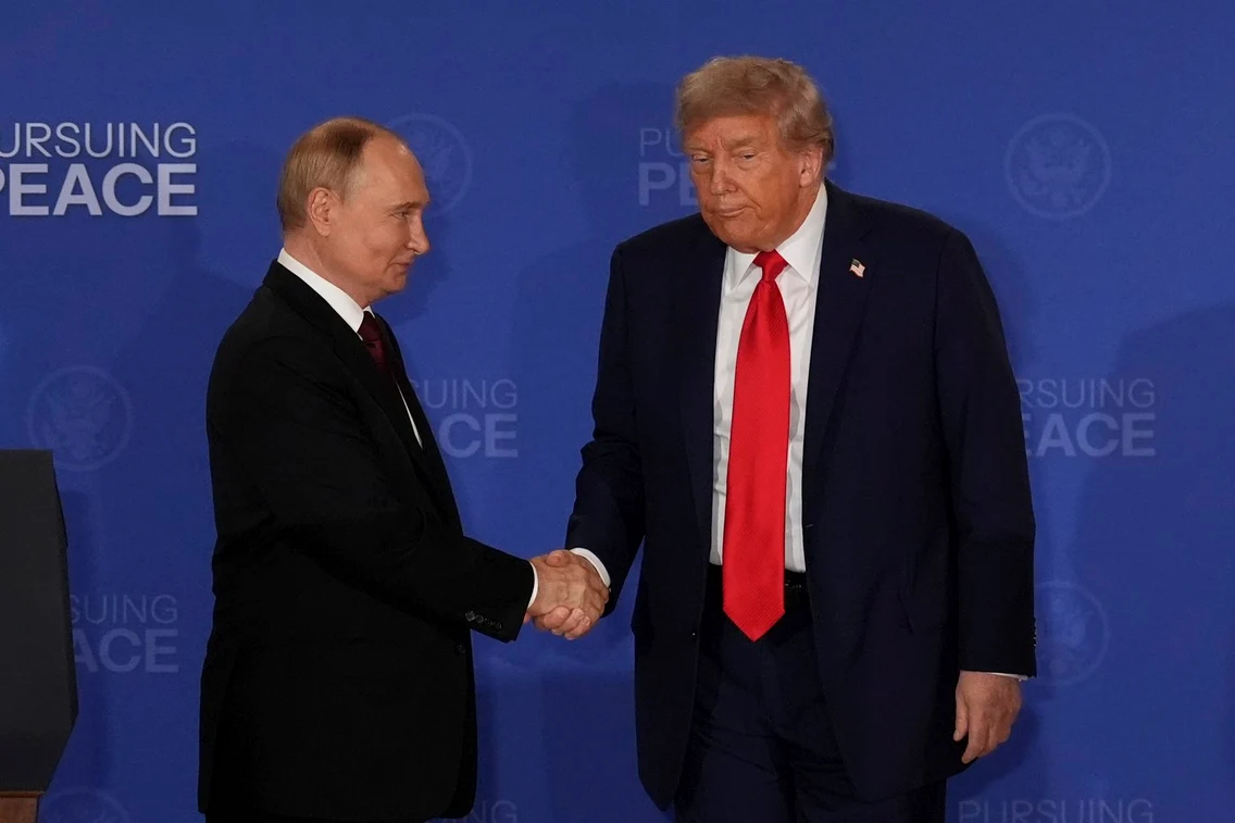 Vladimir Putin și Donald Trump în Alaska FOTO Profimedia