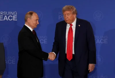 Vladimir Putin și Donald Trump în Alaska FOTO Profimedia