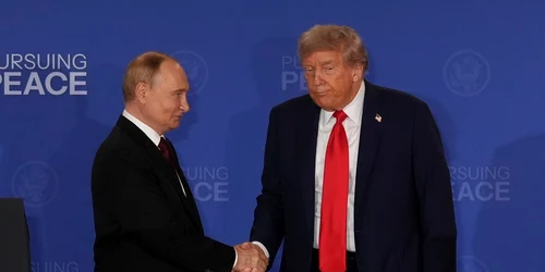 Vladimir Putin și Donald Trump în Alaska FOTO Profimedia