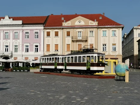 Retroparada tramvaielor în Timișoara FOTO Ștefan Both