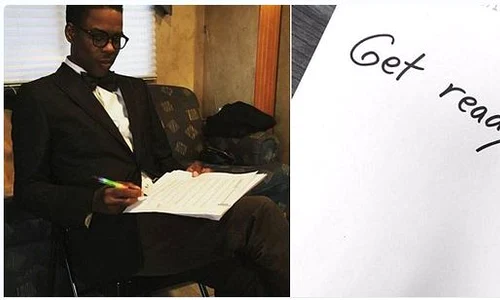 Chris Rock scrie pe Twitter înainte să își înceapă numărul jpeg