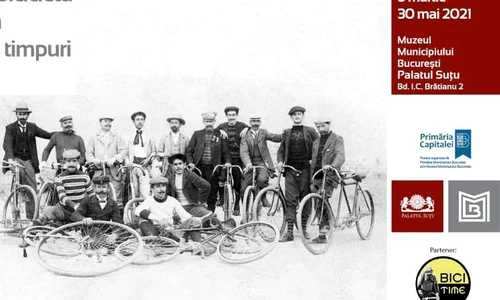 Expoziție dedicată istoriei bicicletei, la Palatul Șuțu jpeg