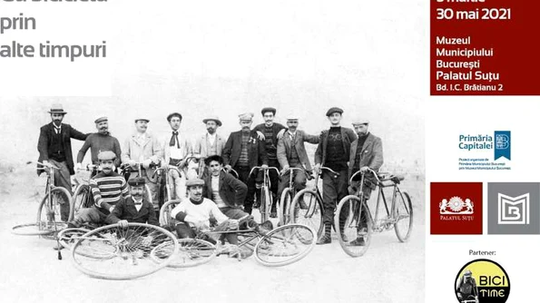 Expoziție dedicată istoriei bicicletei, la Palatul Șuțu jpeg