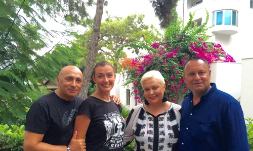 Marcel Pavel și Monica Anghel, alături de partenerii lor de viață jpeg