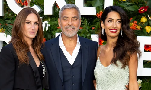 George Clooney, Amal si Julia Roberts la premiera filmului Ticket to Paradise (1) jpg