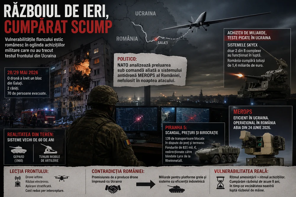 România cumpără armament pentru ”războiul greșit” (!?)