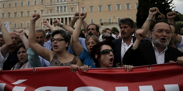 greva grecia foto reuters