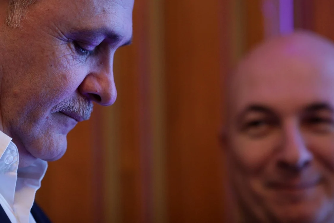 Liviu Dragnea şi unul dintre oamenii săi de încredere, Codrin Ştefănescu