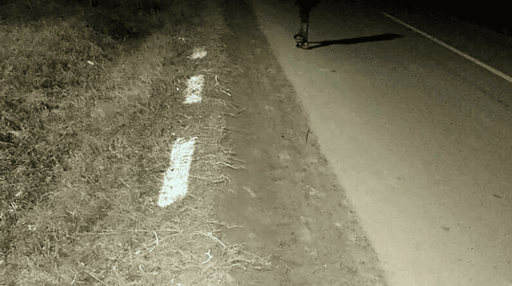 Pericol rutier cu iz tragicomic la Vaslui. Drumarii au trasat marcajele rutiere prin șanț