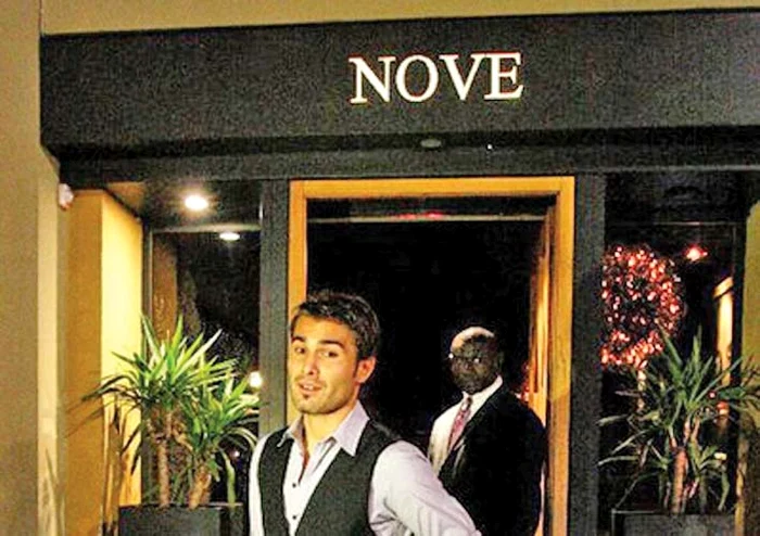 Decembrie 2012 La inaugurarea restaurantului NOVE