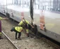 Accident de tren în Barcelona. FOTO EPA
