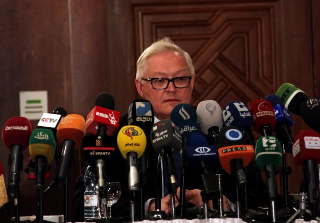 Riabkov a acuzat Kievul că „exagerează” amploarea consecinţelor. FOTO EPA EFE