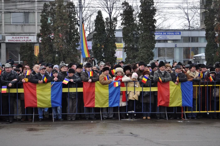 200 de jandarmi şi poliţişti au fost mobilizaţi pentru Ziua Uniriifoto: cronicadeiasi.ro