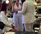 Brigitte Pastramă și Cătălin Botezatu au vorbit mult aseară, la o prezentare de modă pe care cunoscutul designer a avut-o la o locație superbă din inima Capitalei