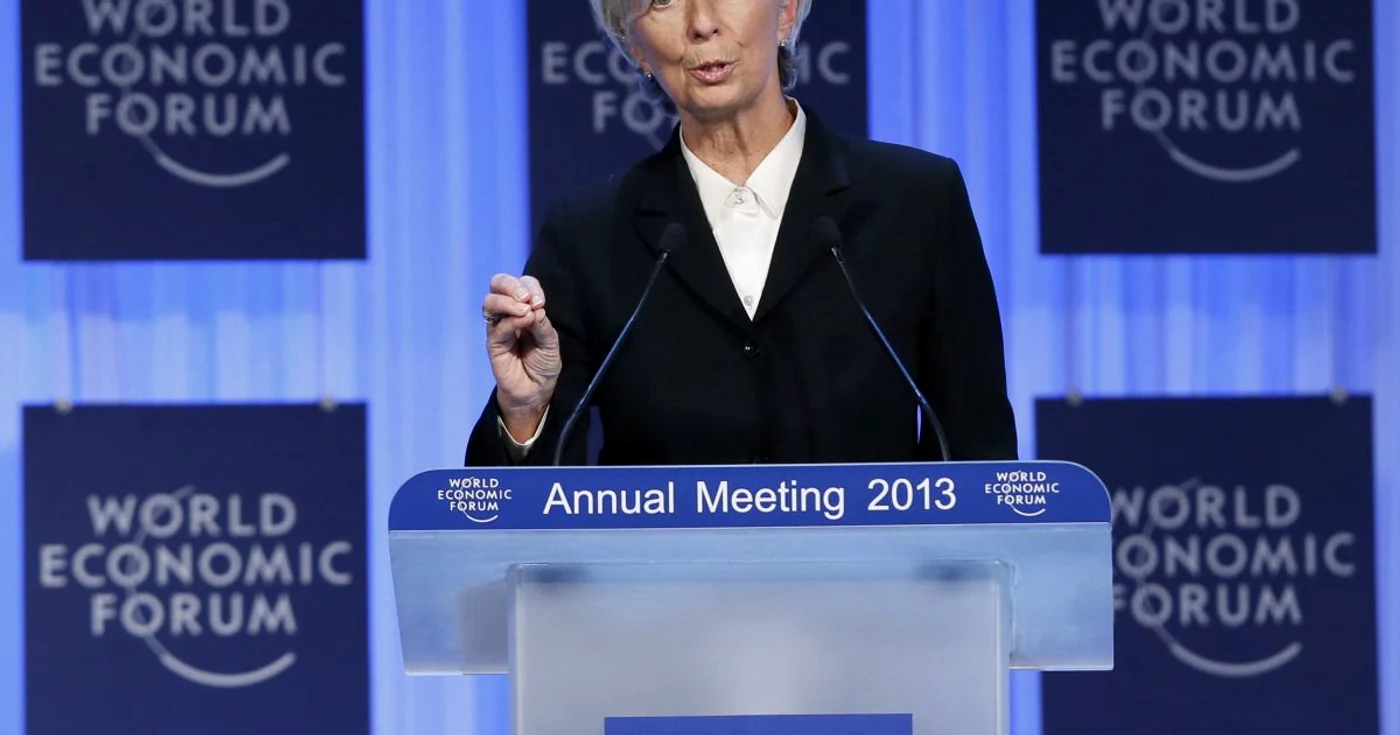 Directoarea FMI, Christine Lagarde, apreciază că există tendinţe tot mai sumbre legate de zona euro FOTO Reuters