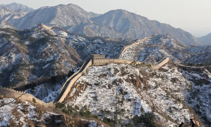 O porțiune din Marele Zid Chinezesc s a prăbușit în urma unui cutremur jpeg