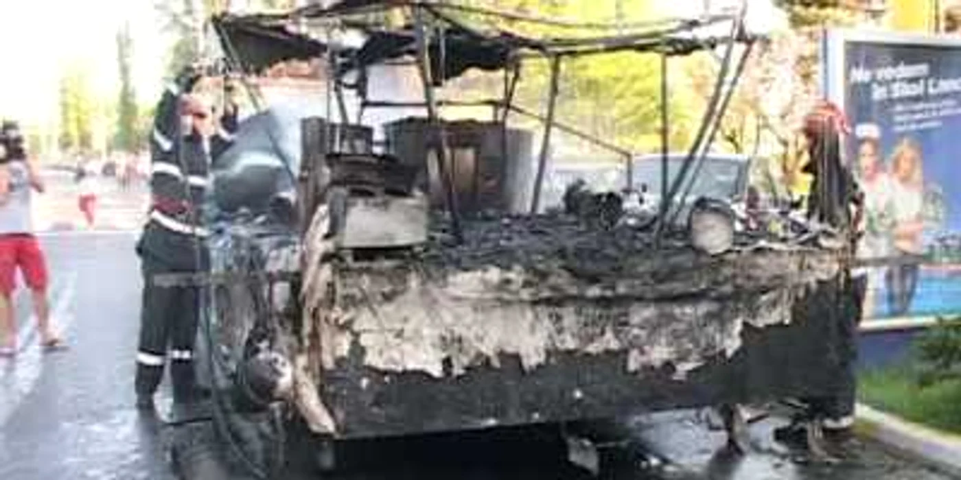 Carul alegoric, distrus în totalitate