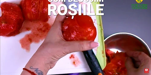 Decojirea ușoară a roșiilor Captură Video Savori Urbane jpg