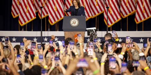 Kamala Harris campanie electorală în  Milwaukee, Wisconsin FOTO EPA EFE 