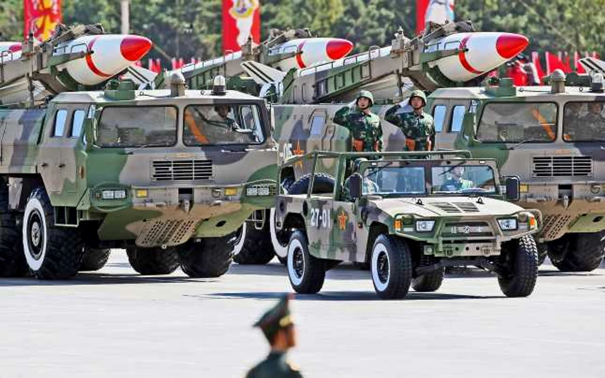 Ultima paradă militară a Chinei a fost în 2009 FOTO washingtontimes.com