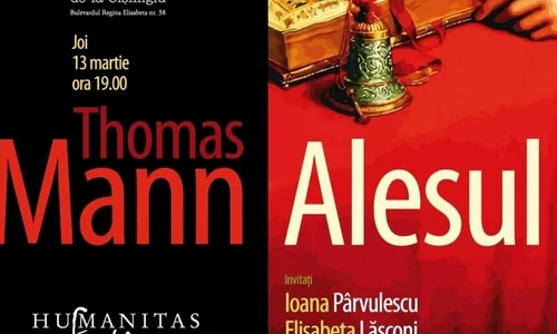 Seară Thomas Mann, la Librărhia Humanitas de la Cișimigiu jpeg