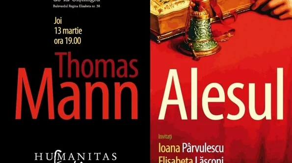 Seară Thomas Mann, la Librărhia Humanitas de la Cișimigiu jpeg