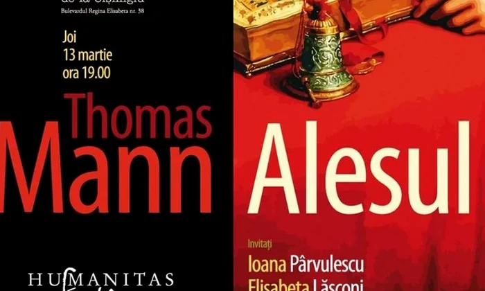 Seară Thomas Mann, la Librărhia Humanitas de la Cișimigiu jpeg