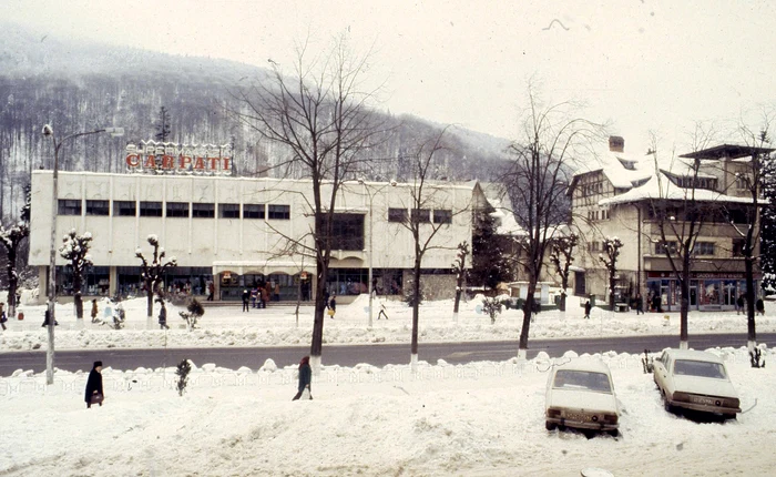 Iarna în Sinaia 1986. Foto Urban Tamas. Fortepan.hu